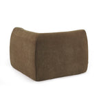 Janis - Modular Corner Armchair - Velvet - Brown