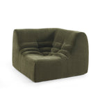 Janis - Modular Corner Chair - Velvet - Green