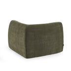 Janis - Modular Corner Chair - Velvet - Green