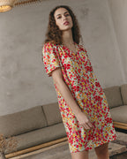 Robe Courte Jara - Rouge