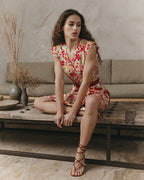 Jasmine Red Long Dress