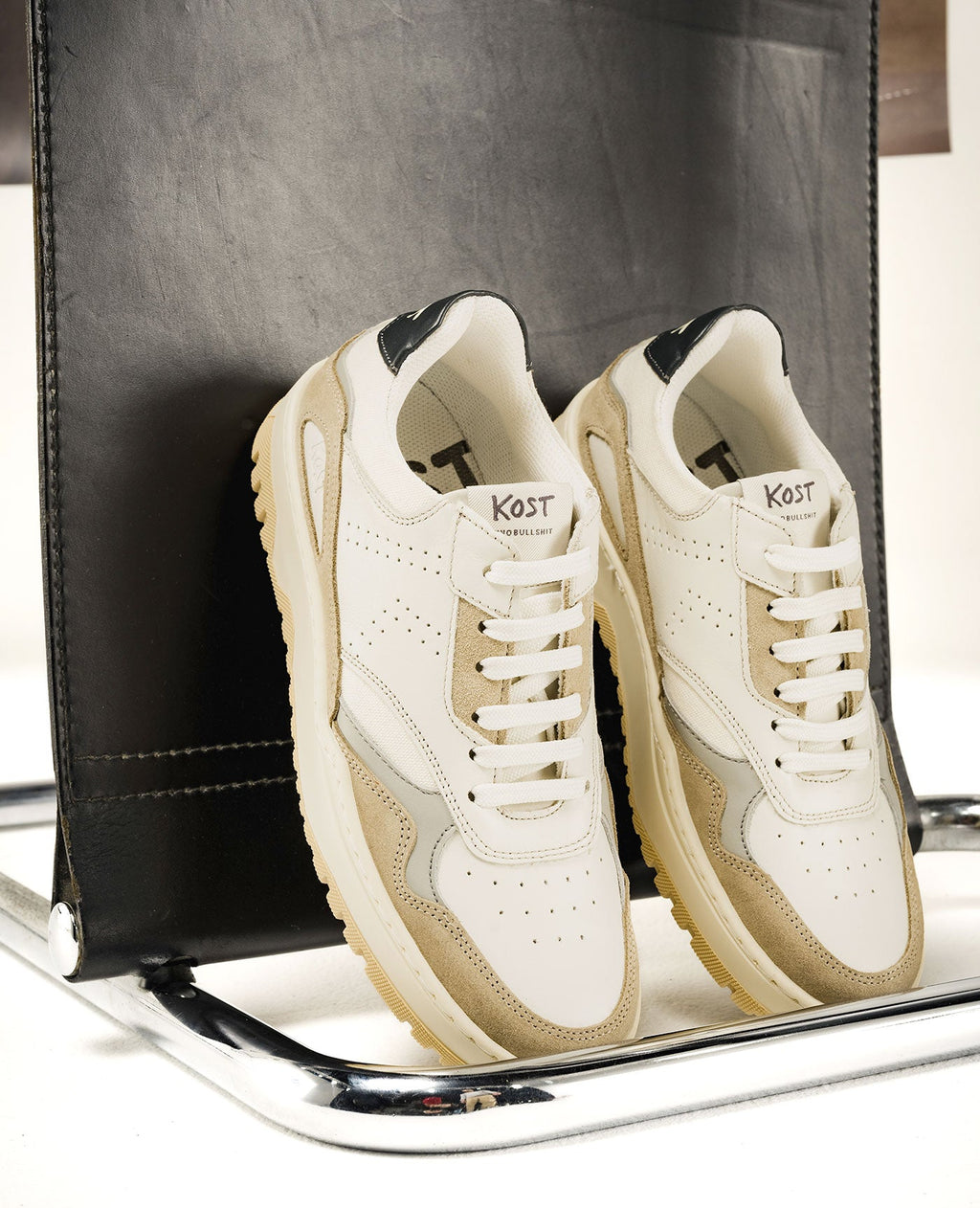 Sneakers Jayden F - Ecru/Taupe