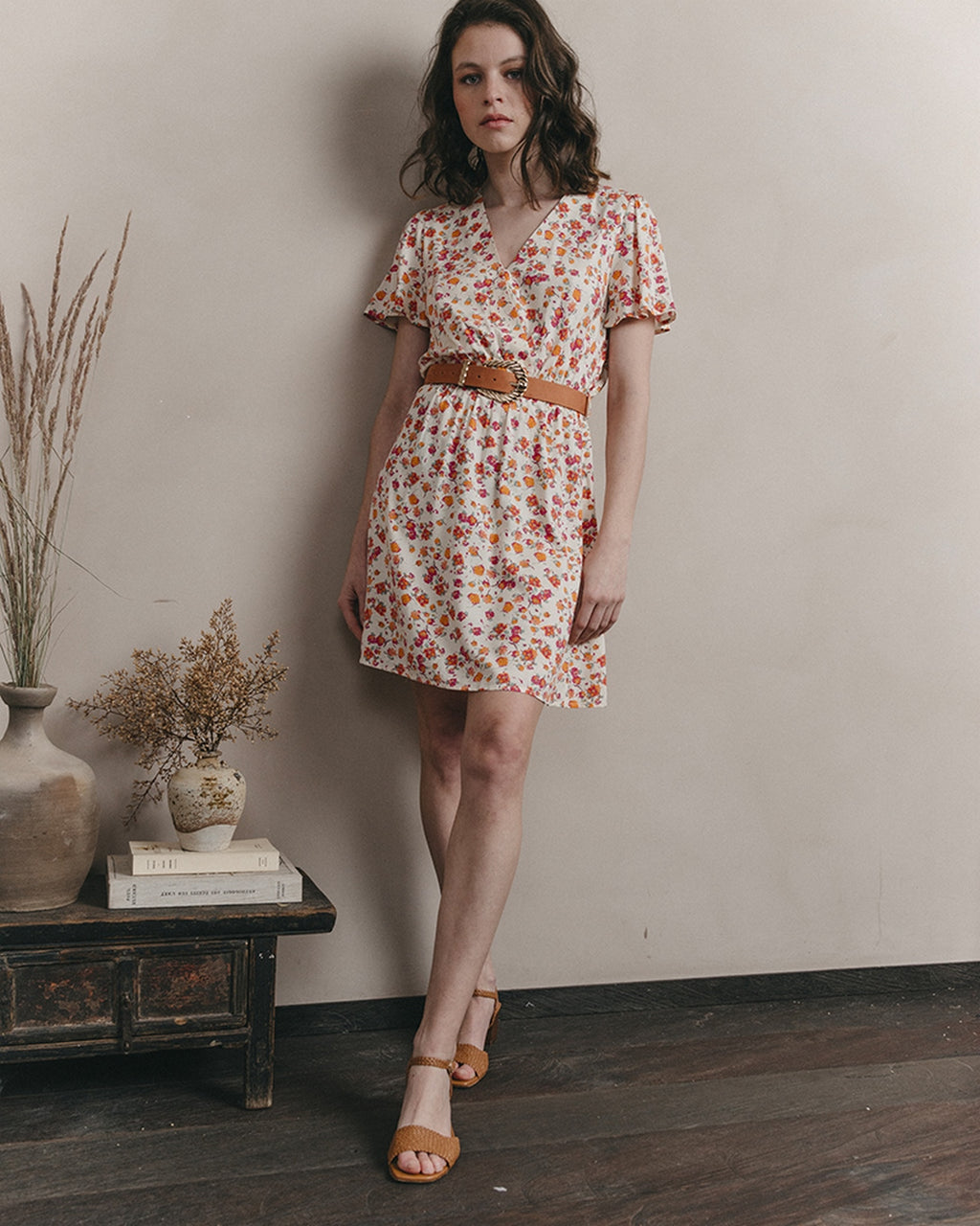 Robe Courte Jessy - Beige