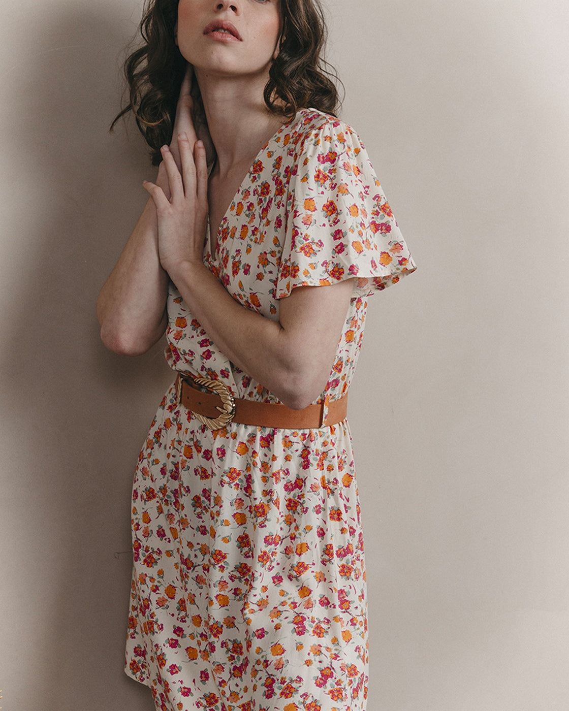 Robe Courte Jessy - Beige