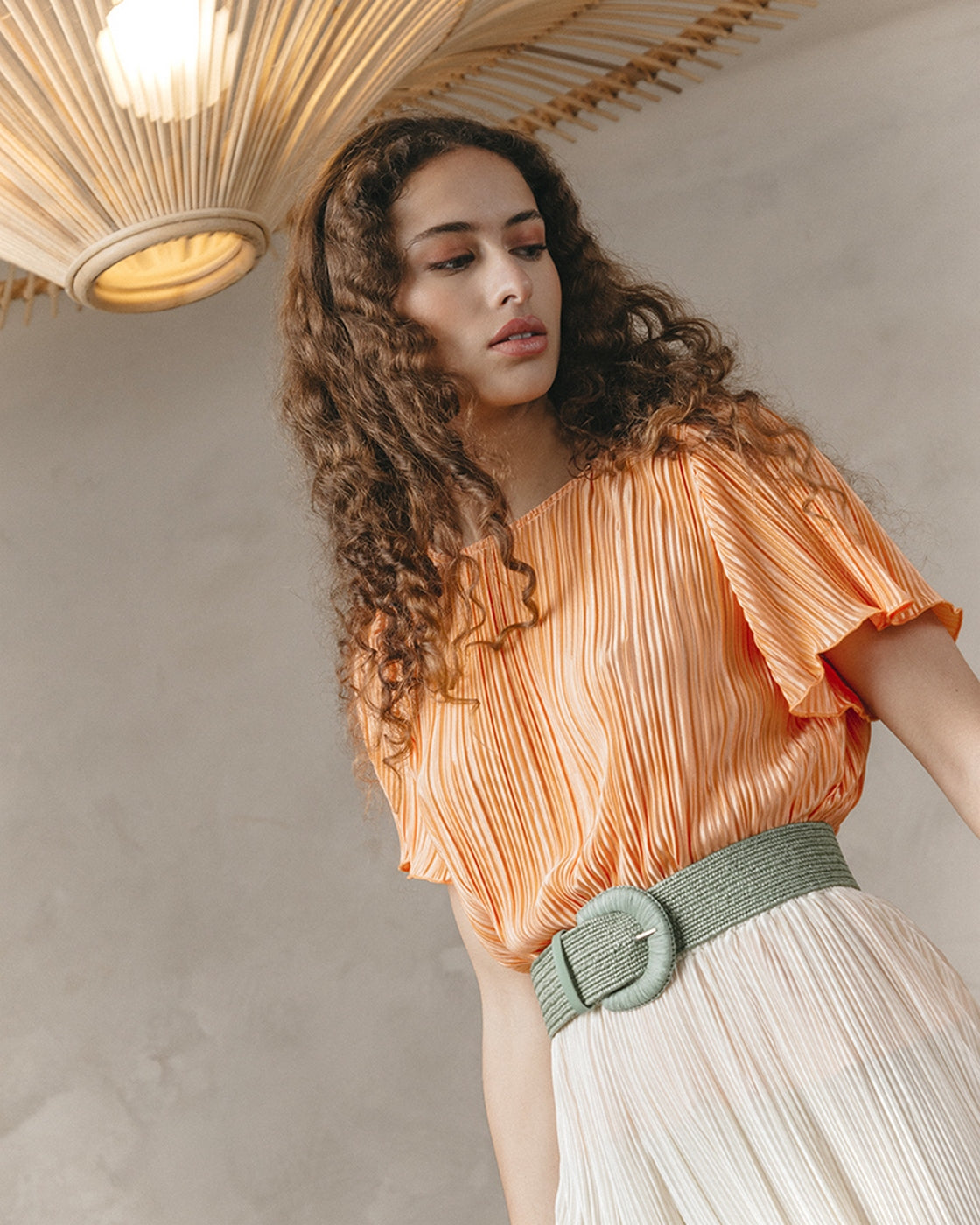 Jeux Blouse - Orange