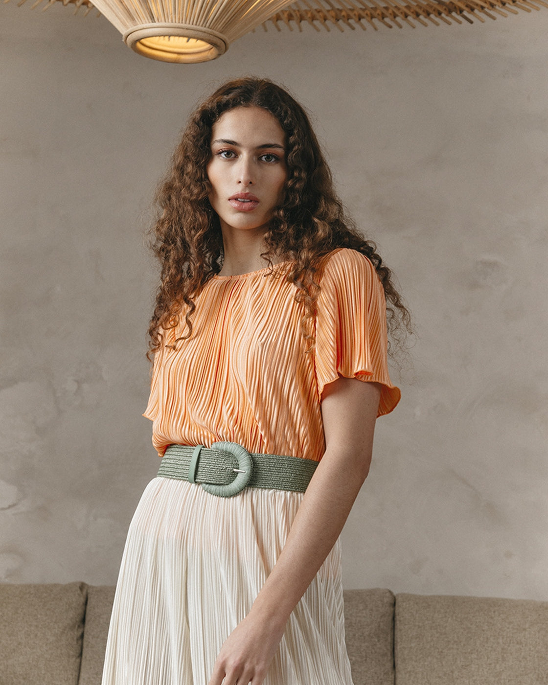 Jeux Blouse - Orange