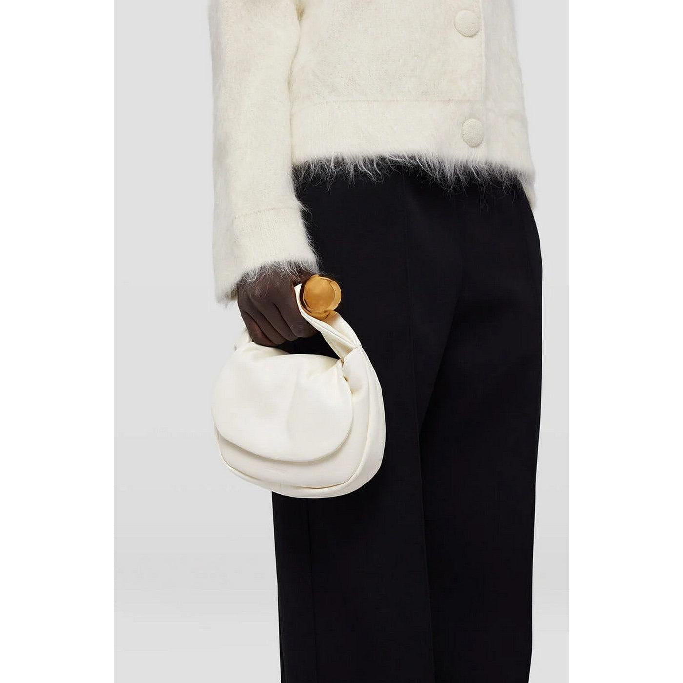 Bolso de Mano Sphere Pouch - Ivory - Mujer