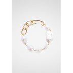 Bracelet Grainy Bracelet 2 - Gold+White - Mujer