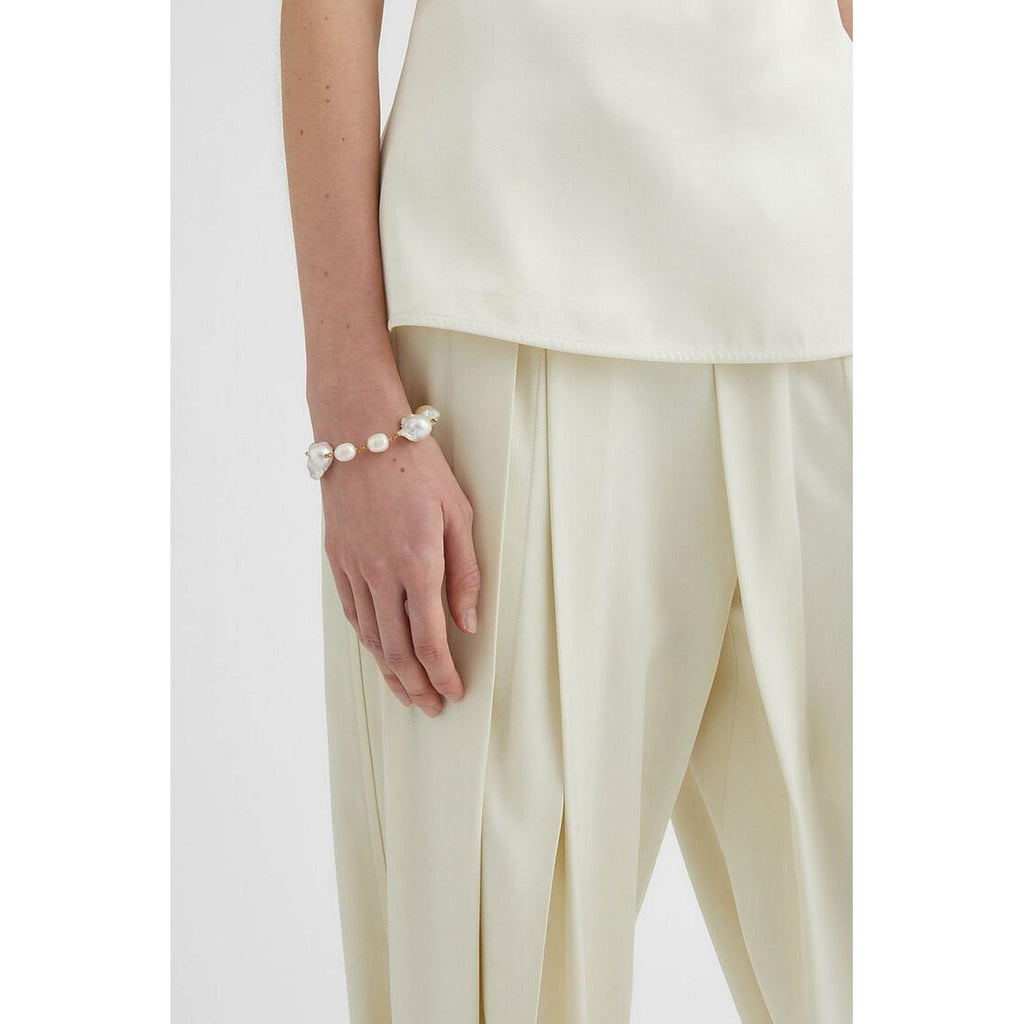 Bracelet Grainy Bracelet 2 - Gold+White - Mujer