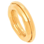 Anillo Lock Ring 2 - Gold - Mujer