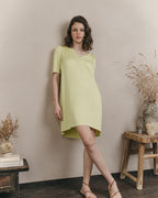 Vestido Corto Jinette - Kiwi