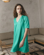 Jinette Short Dress Green