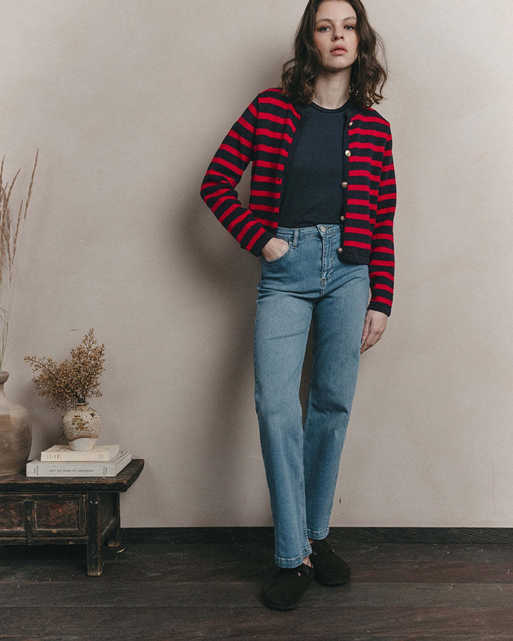 Jockey Cardigan - Navy