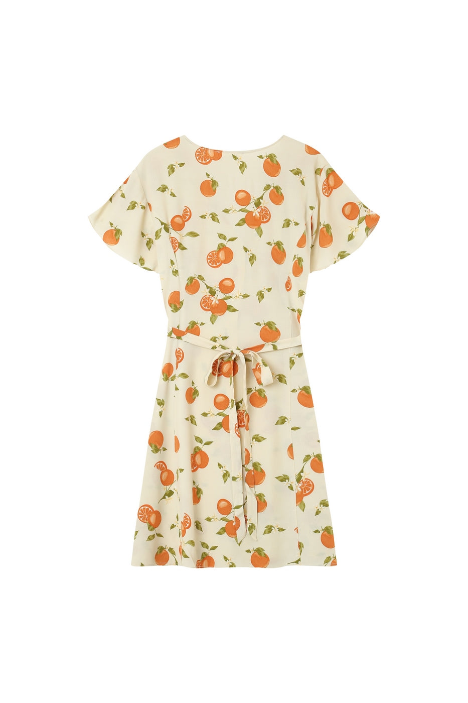 Jodie Short Dress - Beige