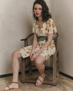 Jodie Short Dress - Beige