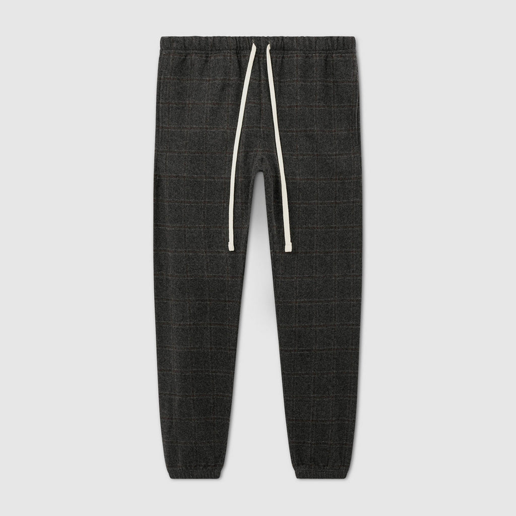 Jogg Check Trousers - Dark Marl - Unisex