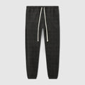 Jogg Check Trousers - Dark Marl - Unisex