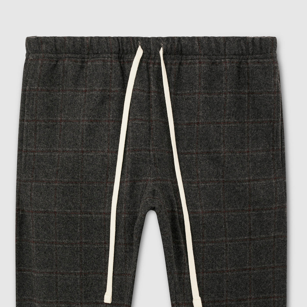 Jogg Check Trousers - Dark Marl - Unisex