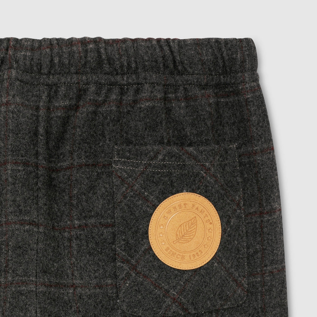 Jogg Check Trousers - Dark Marl - Unisex