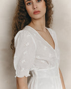 Joie Short Dress - Ecru