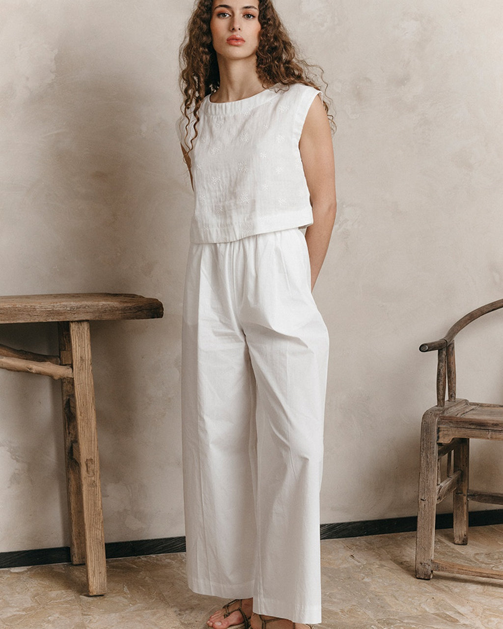 Pantalon Jonathan - Ecru