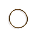 Slim Buddhist Bangle Antique Gold