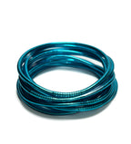 Slim Buddhist Bangle Azure