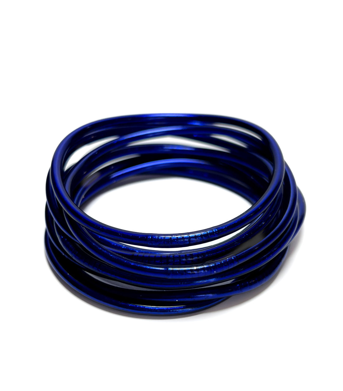 Slim Buddhist Bangle Midnight Blue