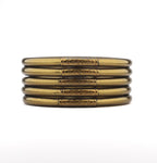 Jonc Budista Mantra Antique Gold