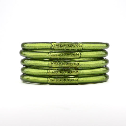 Jonc Budista Mantra Lemon Green