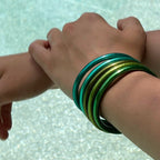 Jonc Budista Mantra Lemon Green