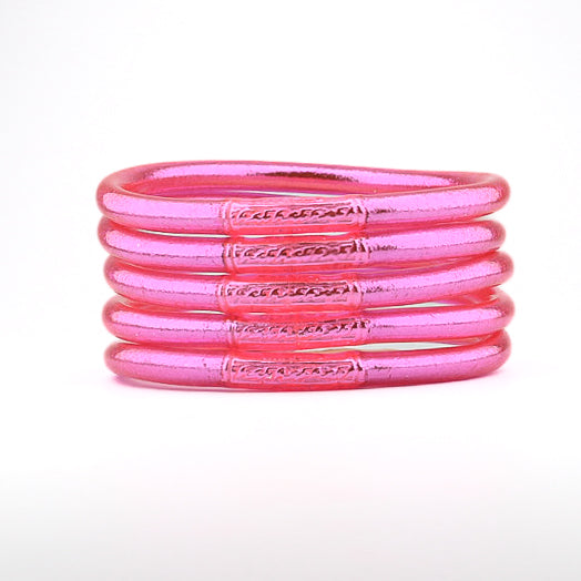 Jonc Budista Mantra Pink