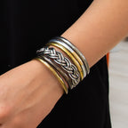 Aro Budista Mantra Silver mantra Gold