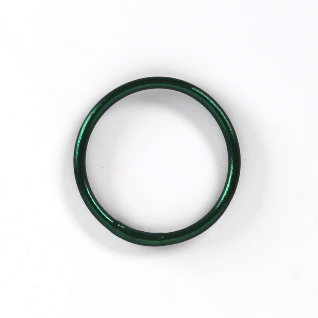 Buddhist Mantra Bangle English Green