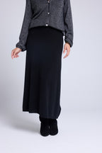 Falda larga Joyce - Negro - Mujer