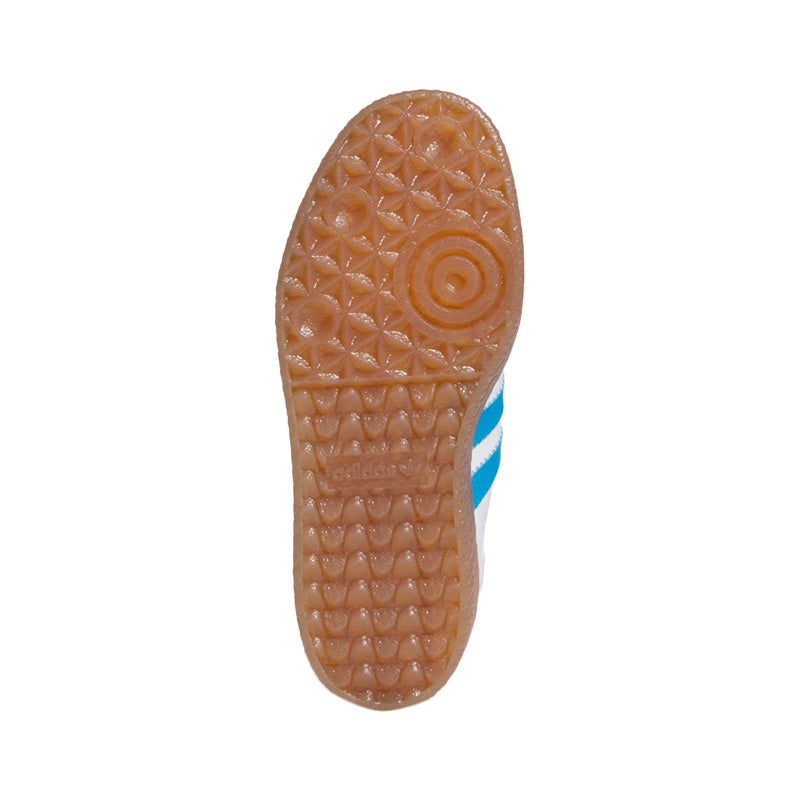 Baskets Adidas Originals Sambae Junior - Blanc, Bleu Ciel