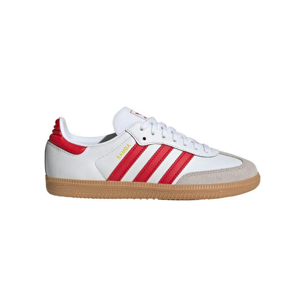 Adidas Samba Og Cloud Blanco Better Scarlet Gum (Gs) - Blanco