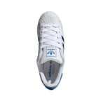 Baskets Adidas Originals Superstar 2 - Blanc, Bleu Roi
