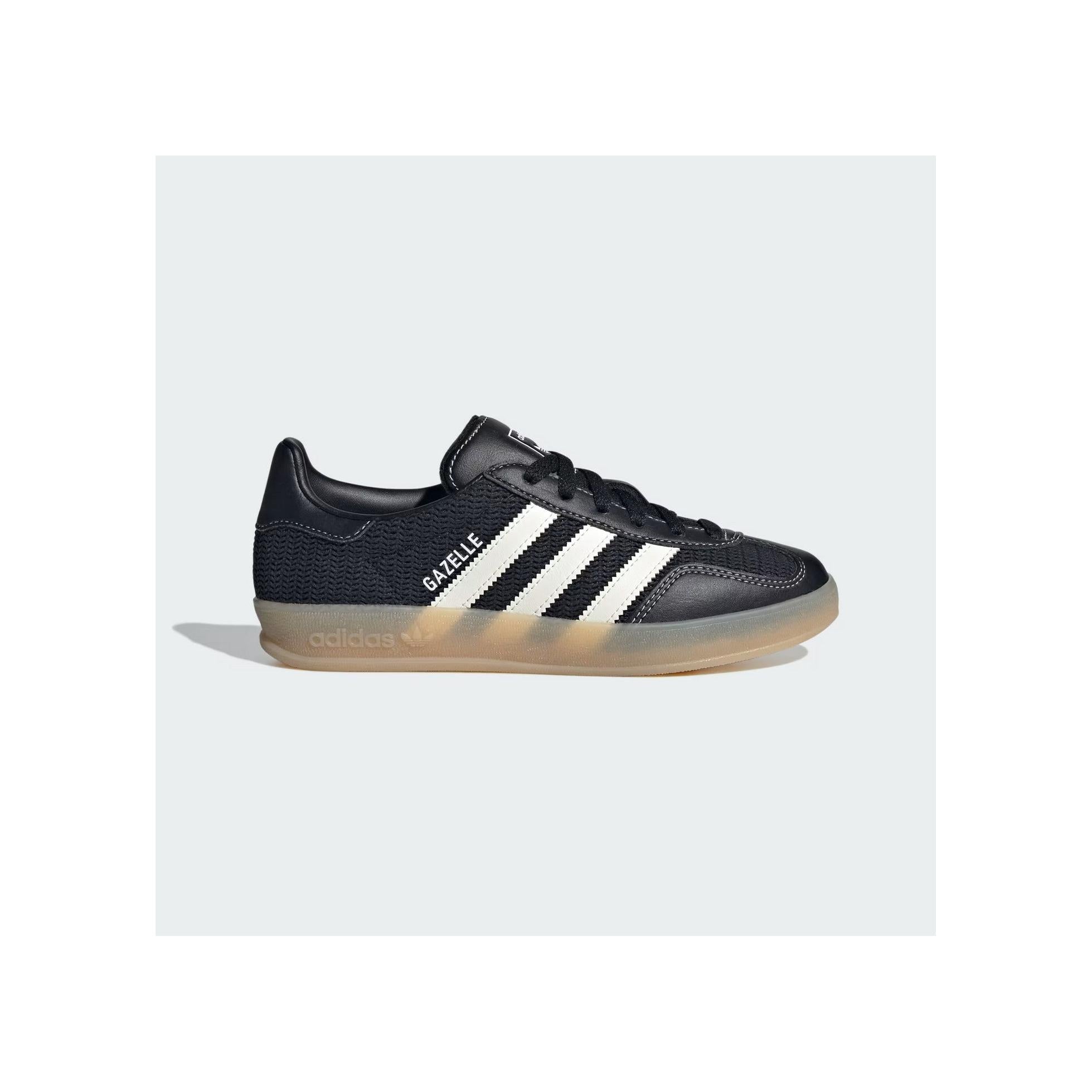 Adidas Gazelle Indoor Core Black Magic Beige (Gs) - Noir