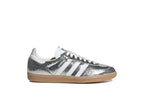 Adidas Samba Og Silver Metallic Cracked Leather (W) - Silver