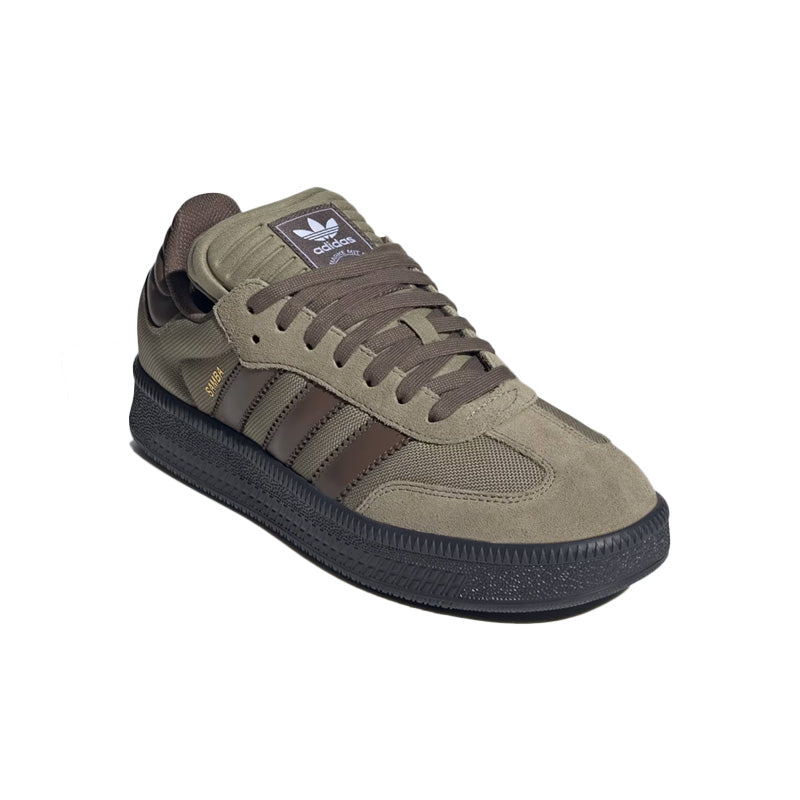Baskets Adidas Originals Samba Xlg - Kaki, Marron