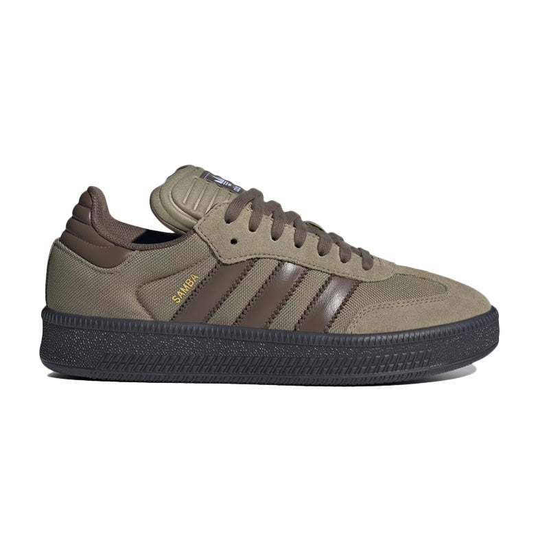 Baskets Adidas Originals Samba Xlg - Kaki, Marron