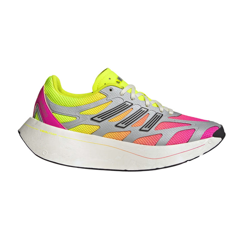 Baskets Adidas Originals Adizero Aruku W - Rose Fuchsia, Jaune, Blanc