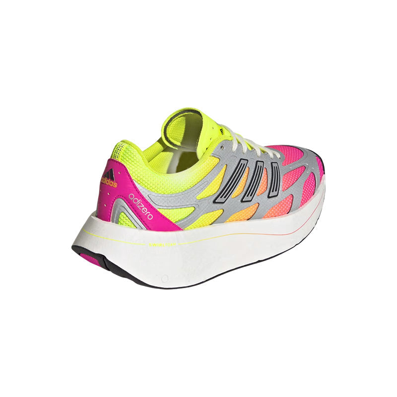 Baskets Adidas Originals Adizero Aruku W - Rose Fuchsia, Jaune, Blanc