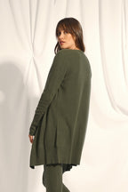 Długa narzutka - Brooke - Khaki