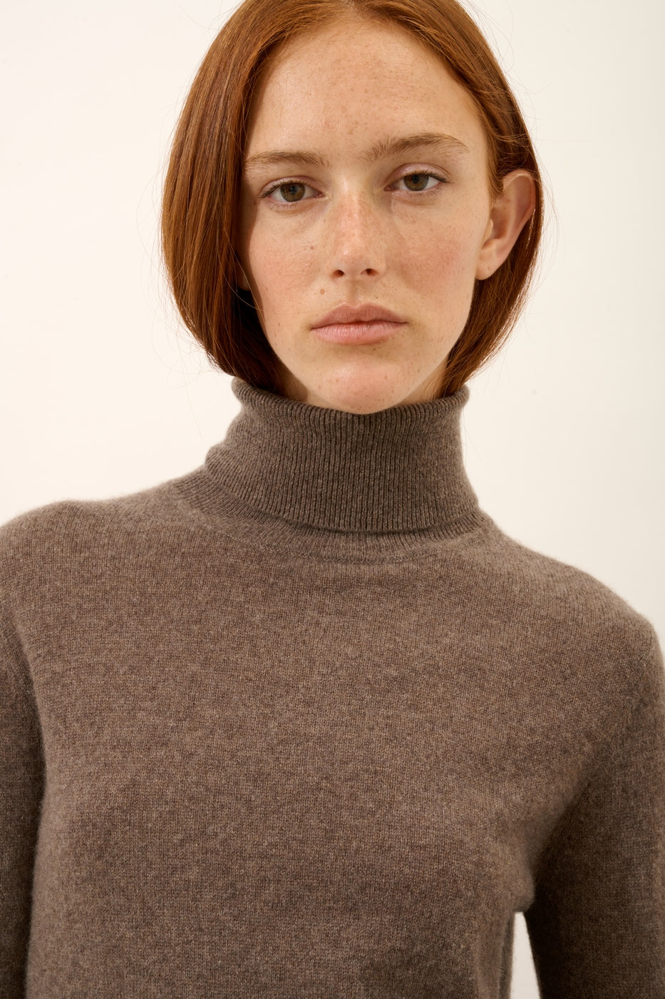 Polotröja - Ava - Taupe Chiné