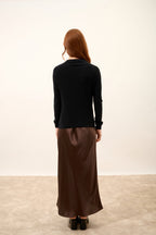 Jersey de Cuello Redondo - Jane - Negro