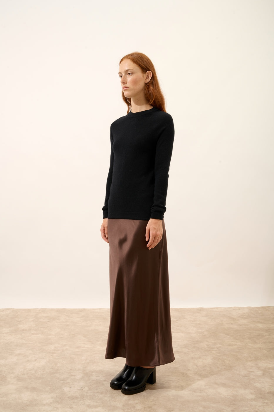 Jersey de Cuello Redondo - Jane - Negro