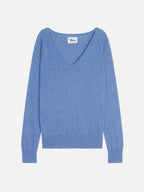Maglione con Scollo a V - Phoebe - Sky