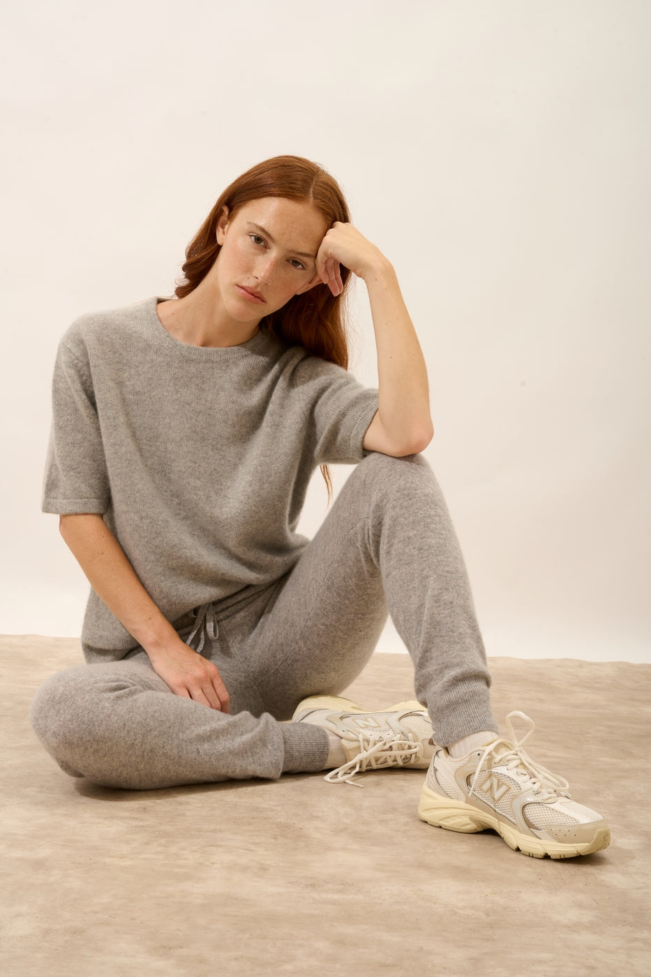 Joggingbukser - Wendy - Meleret Sky
